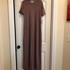Maria Maxi dress sweater material